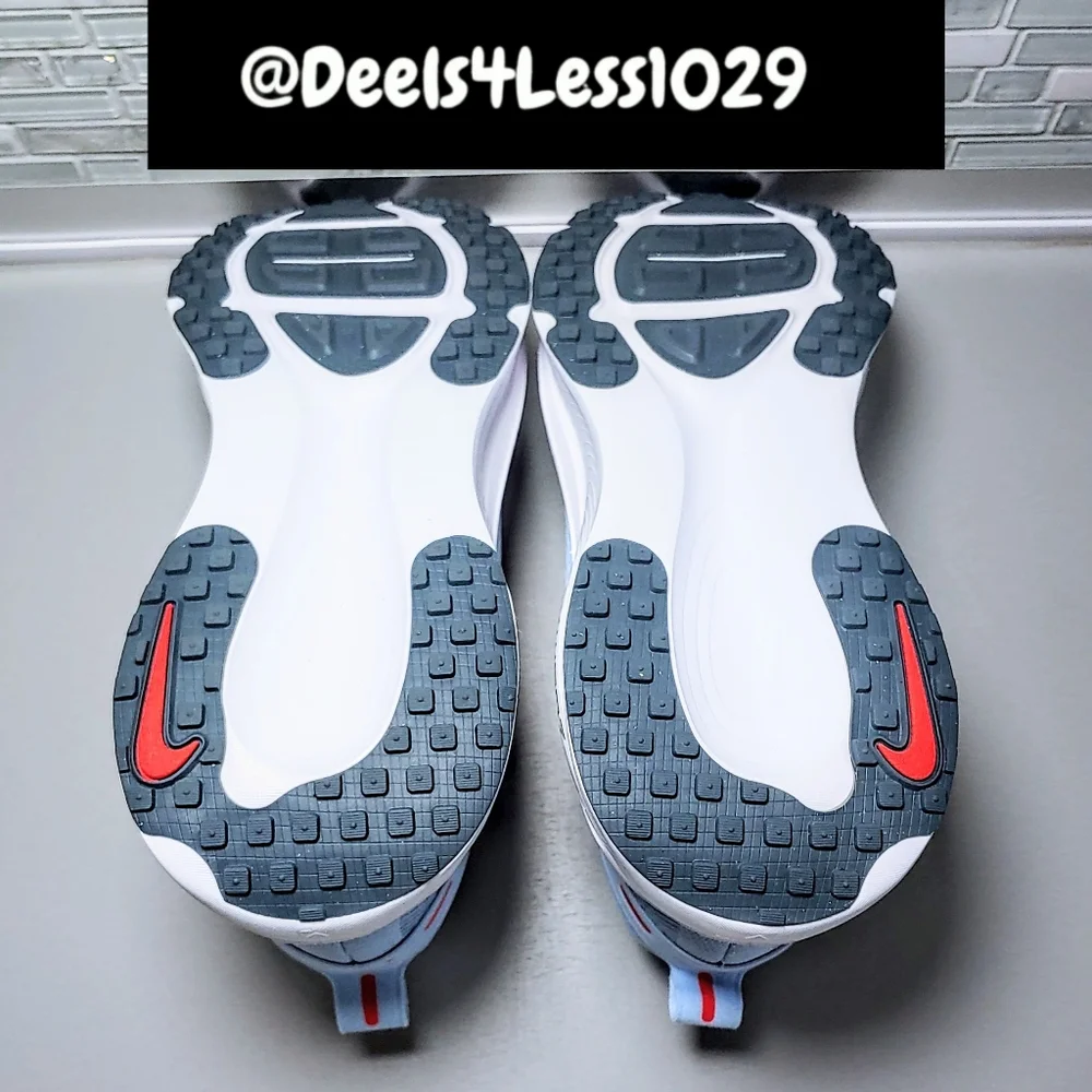 Nike Air Zoom Vomero 18 Running Mens Ice Blue White Bright Crimson